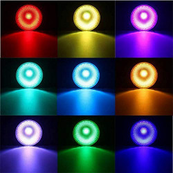 Lampadina a LED 20w RGB E27 Par38 spot di illuminazione impermeabile con telecomando IR a 24 tasti