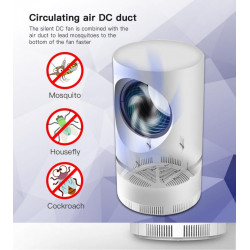Elettrico Bug Zapper Repeller Light Trap Lampada Led Pest Control 5W USB Powered Killer Fly Mosquito