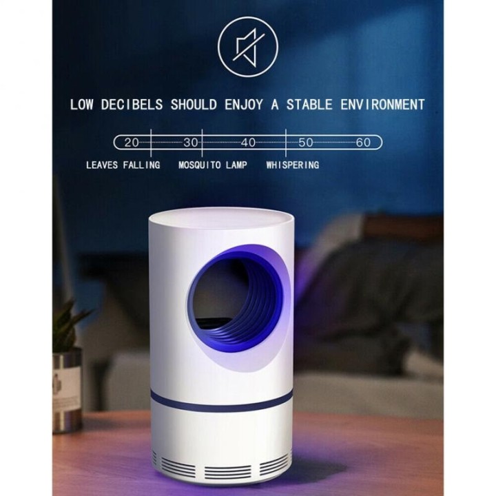 Electric Bug Zapper Repeller Light Trap Led Lamp Pest Control 5W USB Powered Killer Fly Mosquito