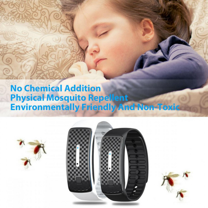 Repousse anti moustique bracelet repousseur ultrason répulsif insecte paludisme dengue chikungunya