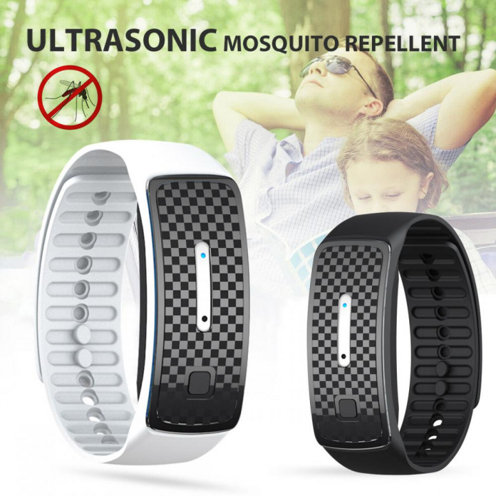 Bracciale repellente per zanzare repellente ad ultrasuoni repellente per insetti malaria dengue chikungunya