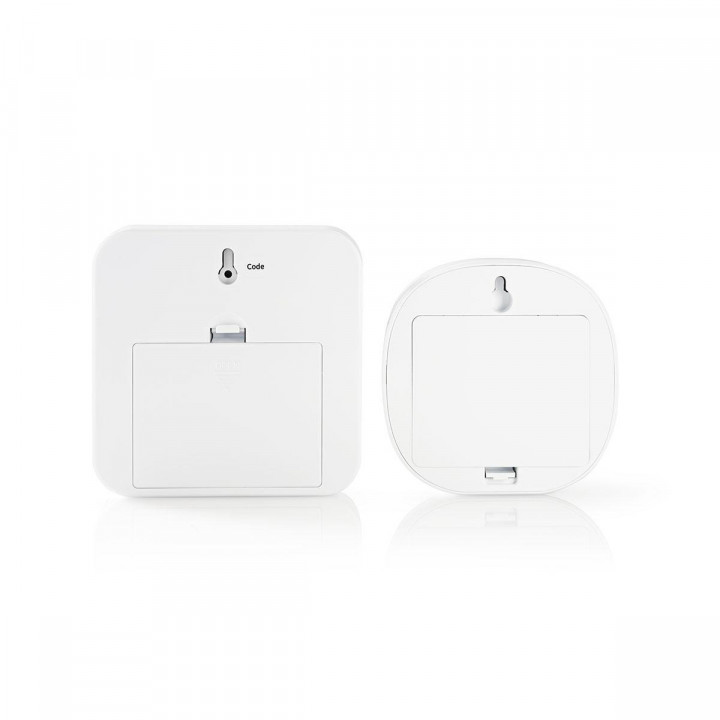 Alarm sensor motion detector 433mhz 80M 8 melodies + siren ALRMMW20WT