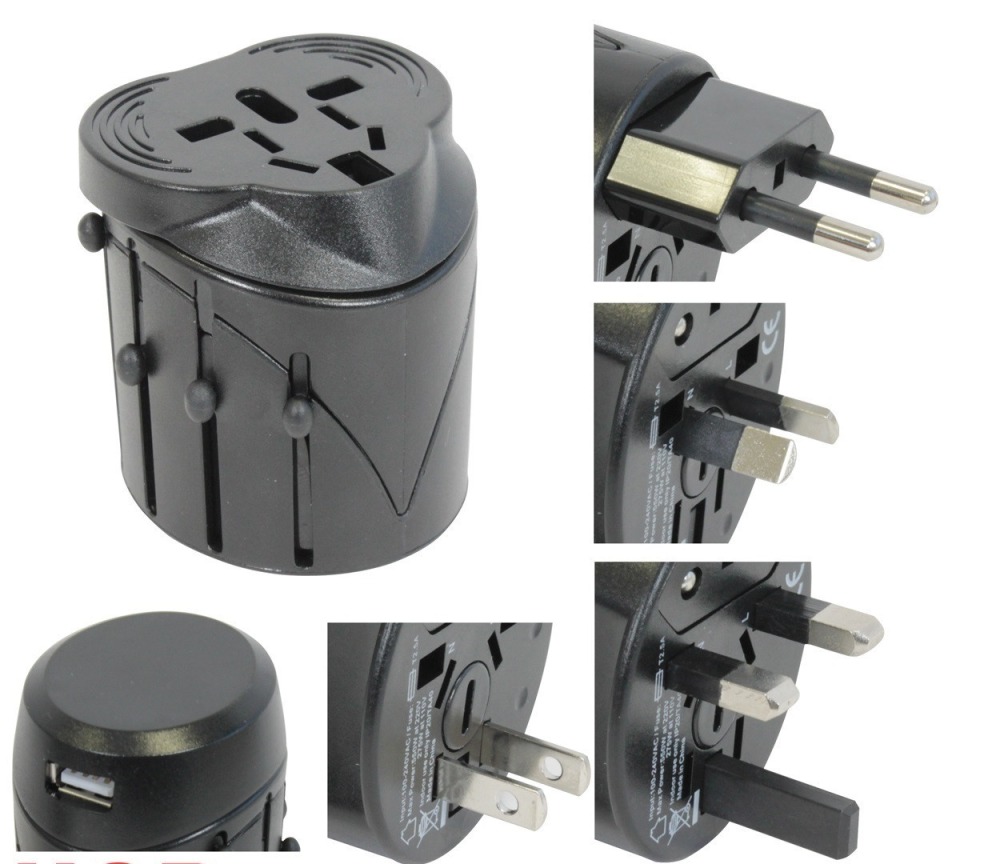 Adaptador de viaje universal adaptador swiss travel inglaterra ee.uu. italia alemania africa china japón bn-1508060