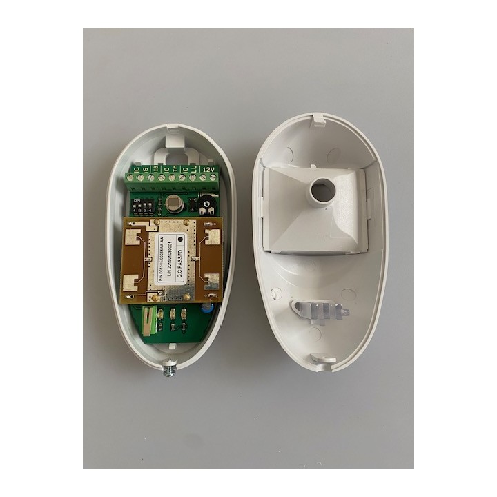 Rivelatore bivolumetrico allarme iperfrequenza infrarosso 12vcc cougar dt doppia detezione