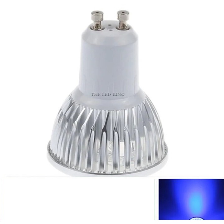 Lampadina Gu10 9w GIALLO 110v 220v faretto cob lampada led Super Bright Bright Spot