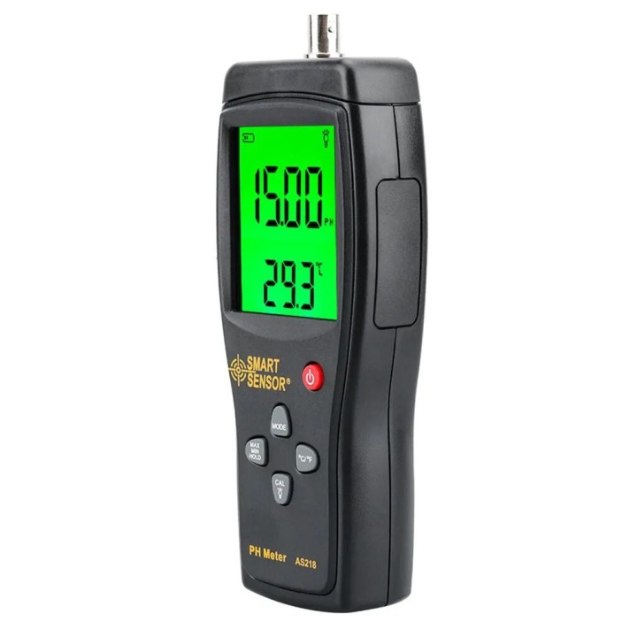 Digital PH Meter Polaroid SmartSensor AS218 14.00PH Water Moisture Measuring Instrument Acidity Meter