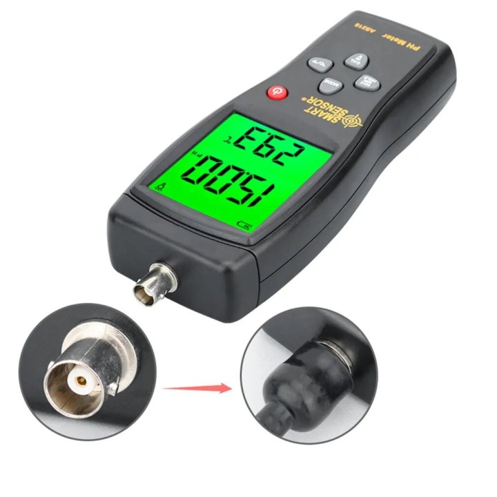 Digital PH Meter Polaroid SmartSensor AS218 14.00PH Water Moisture Measuring Instrument Acidity Meter