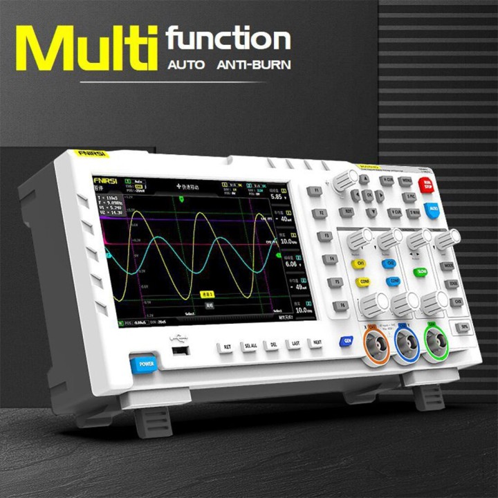 Digitaler Oszilloskop-Generator, Signaleingang, 1GSa/s, 100 MHz FNIRSI-1014D Multimeter-Speicher