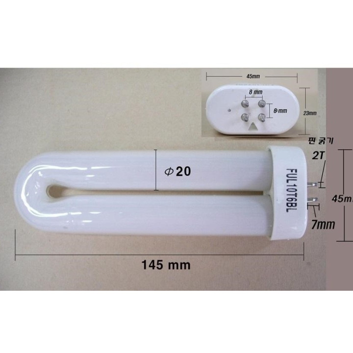 Tubo fluorescente bianco a ultravioletti 20w per lampada insetticida esterno k689 neon fluorescente