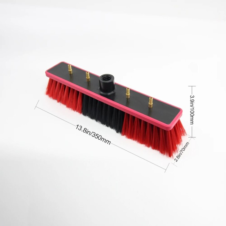 35cm telescopic brush 3 to 10M powered by water for cleaning