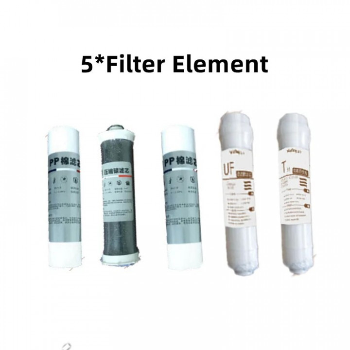 Level 5 water purifier + kitchen faucet + 5 filters for home ultrafiltration 180L hour