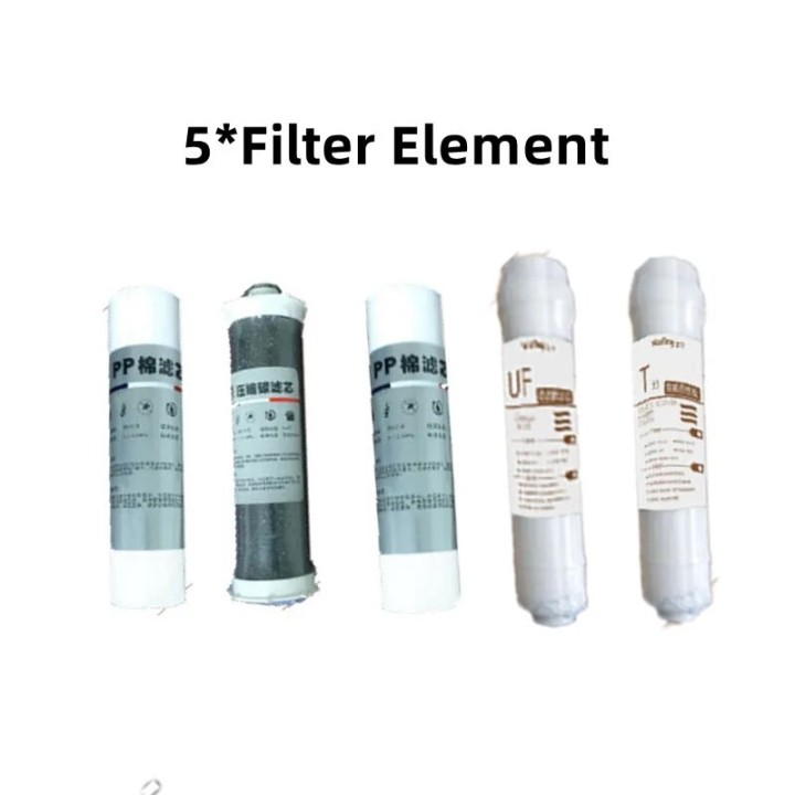 Purificateur eau niveau 5 + robinet de cuisine + 5 filtres pour la maison ultrafiltration 180L heure