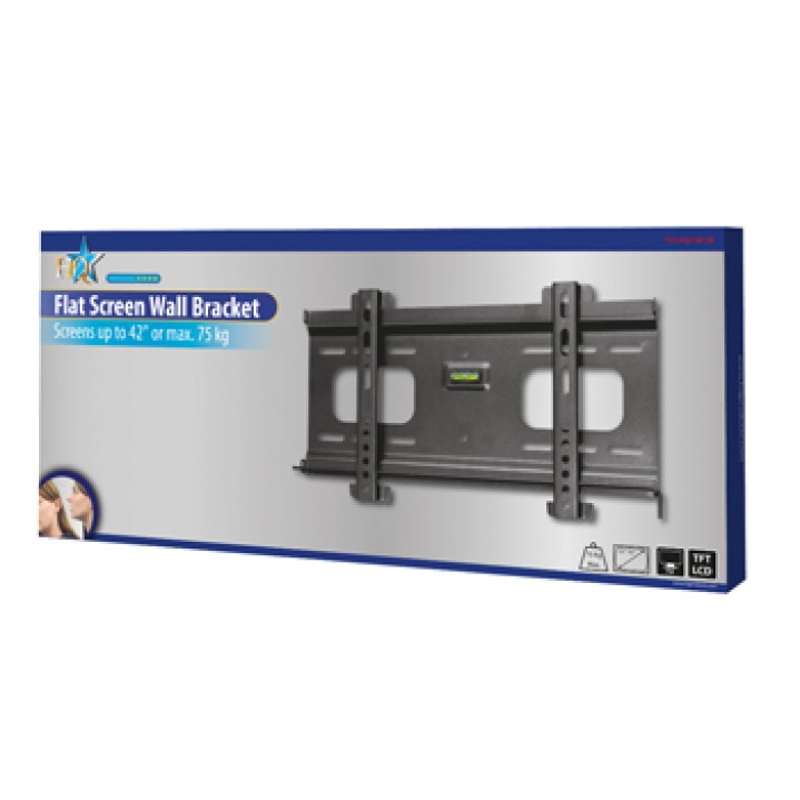 Wandhalterung led / lcd / plasma 23-37 zoll kapazität gewicht 75 kg schwarz konig - 1