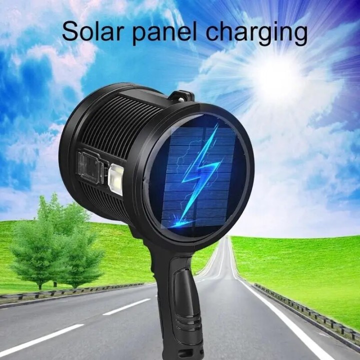 Linterna de mano recargable lámpara portátil XHP90 USB batería de litio 9000mAh recargable 15h