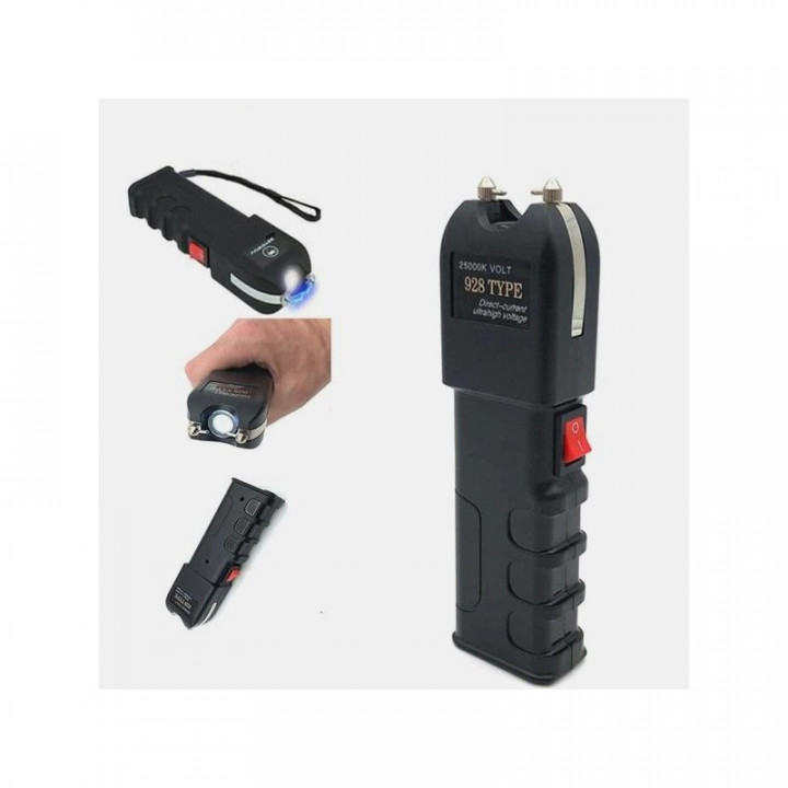Shocker zap weapon Electric discharge + LED flashlight S31 YH-928 rechargeable tazer taser