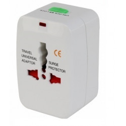 Elektrische universal-stecker-adapter reise europe 150 ländern usa uk australia britain jr international - 1