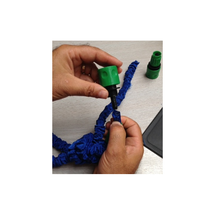 Gardena conexión rápida conector a presión para tubo extensible hose8fr hose15fr hose23fr riego jr international - 10