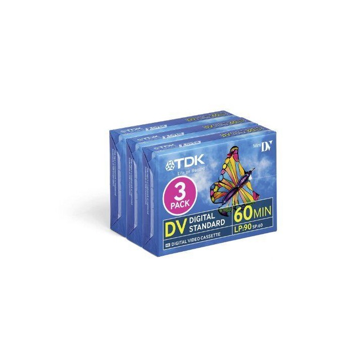 5 maxell mini dv cassette