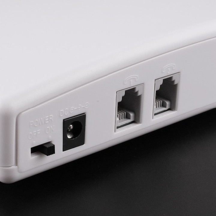 Gsm gateway 2 líneas de transformación de relé para teléfono fijo sagem ll-b2021 jr international - 7