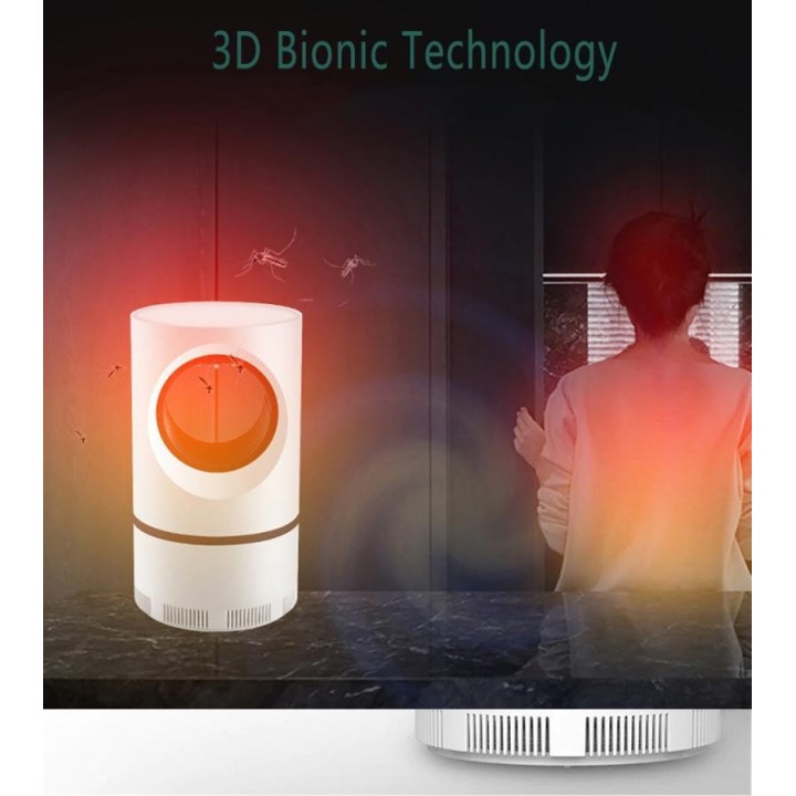 Elektrischer Käfer Zapper Repeller Lichtfalle LED Lampe Schädlingsbekämpfung 5W USB Powered Killer Fly Moskito