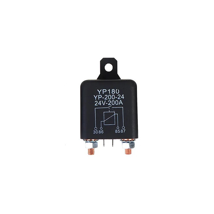 24V 200A Car Start Relay 4 Pin High Power Current Automotive Truck Normally Open high quality