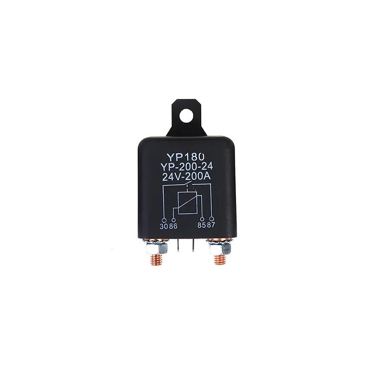 24V 200A Car Start Relay 4 Pin High Power Current Automotive Truck Normally Open high quality