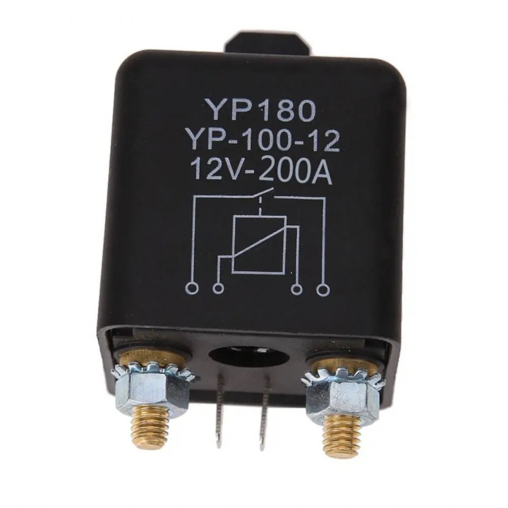 Camión automotriz poder elevado Pin relé 4 del comienzo coche 12V 80a 100a 120a 150a 180a 200A no