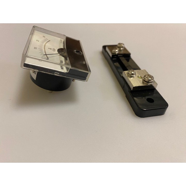 30a dc shunt galvanometer amperemetre klasse enthalten 2,5 dim: 60 x 47 mm fest: 32 x 32 mm ref medp4830a