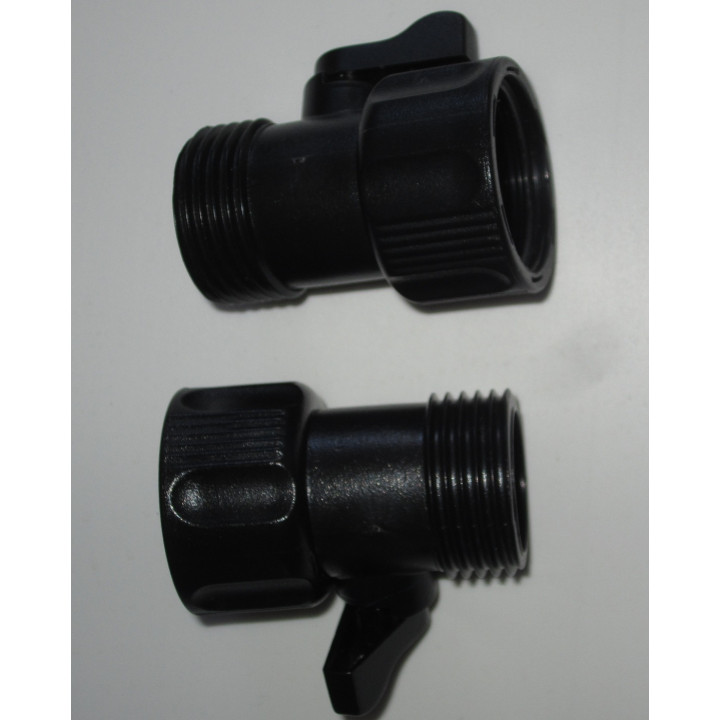 Adattatore Per Irrigazione AROZ - Maschio 3/4" Con Attacco Rapido Automatico - Ideale Per Rubinetti E Sistemi Di Irrigazione - Raccordo In Plastica Resistente, Garanzia 5 Anni