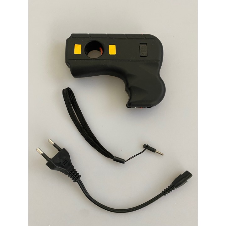 Shocker zap arme decharge Electrique + lampe de poche LED TW-808 taser tazer rechargeable