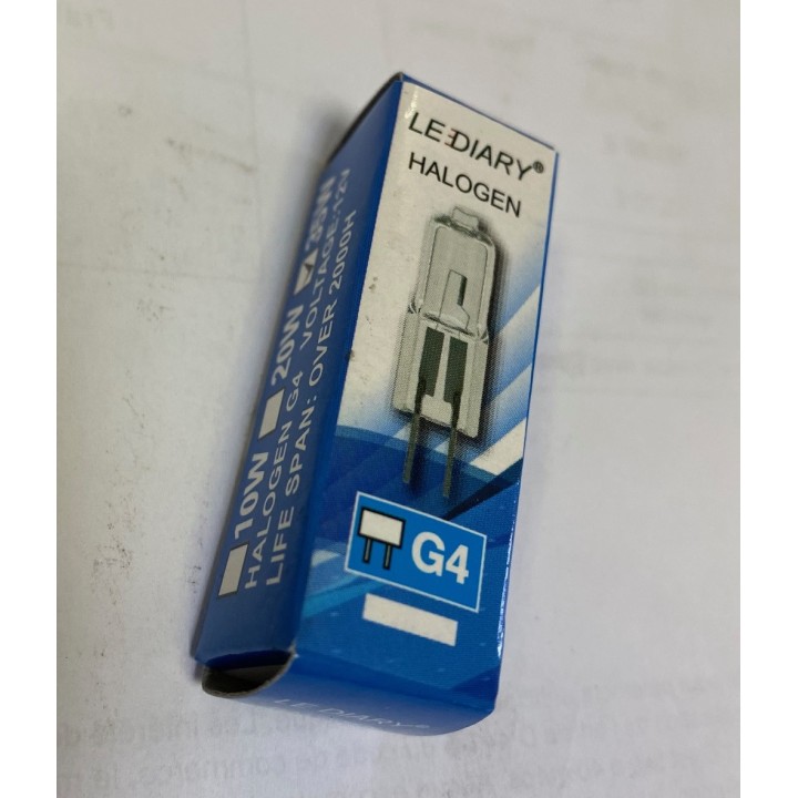 Bombilla g4 12v 35w blanco caliente 3000h iluminacion luz halogeno linea capsula jc