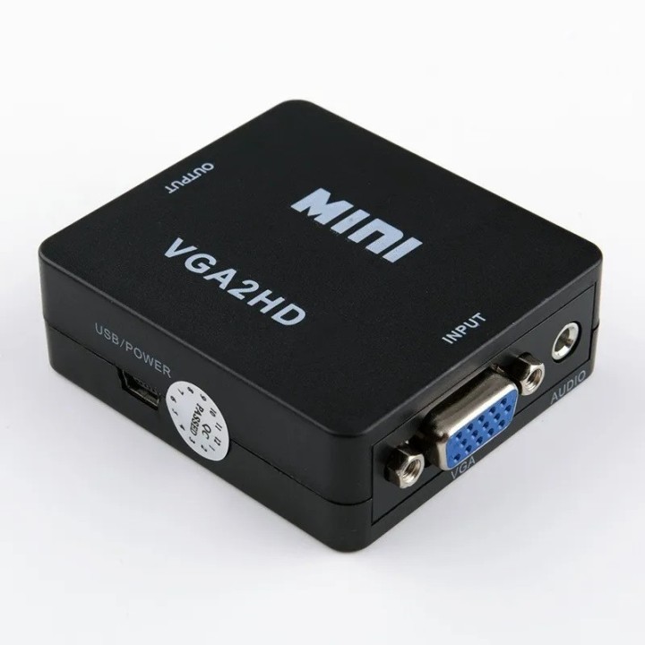 Vga to hdmi converter video hd 1080p kn hdmicon20 conversion changer könig
