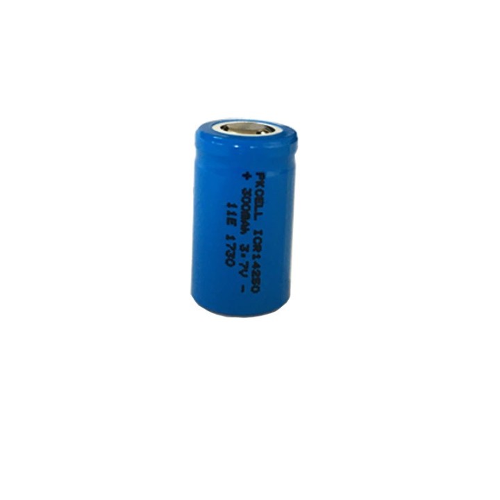 Rechargeable lithium battery 14250 3.7v 300mAh ICR14250 1/2AA Flashlight Camera