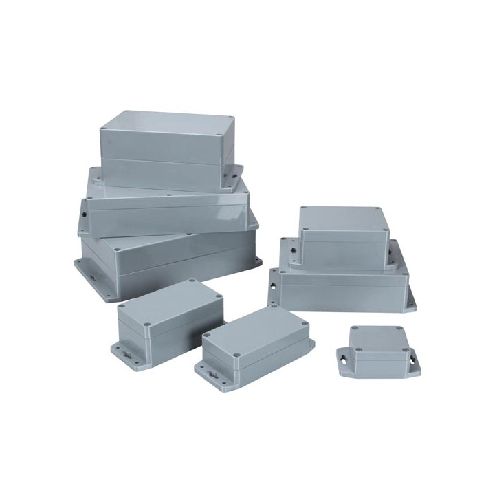 Abs sealed housing with mounting flange 171x121x55mm g313mf velleman - 1