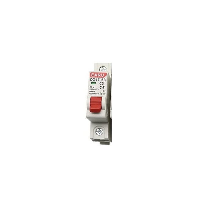Single pole single phase circuit breaker 3a c3 DZ47-63