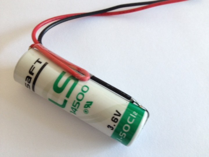 Lithium saft ls 14500 2400mah 3.6v aa ls14500 cr14505 er6h ltc17c tl5104 er6aa ls14500c jr international - 5