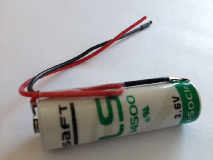 Litio saft ls 14500 2400mah 3.6v aa ls14500 cr14505 er6h ltc17c tl5104 er6aa ls14500c jr international - 3