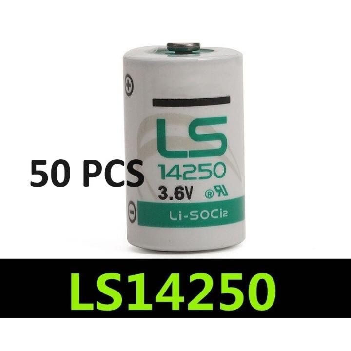 60 saft litio 3,6 v 1/2 aa ls14250 tl5902 tl5151 tl5101 tl4902 ls 14250 sl350 sl750 lct1200