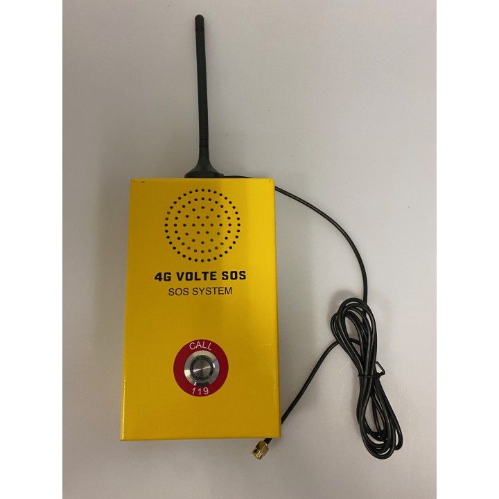 GSM One-Click Alarm System mit QUAD Band Notruf für Hilfe Weltweit mit Intercom für Calling