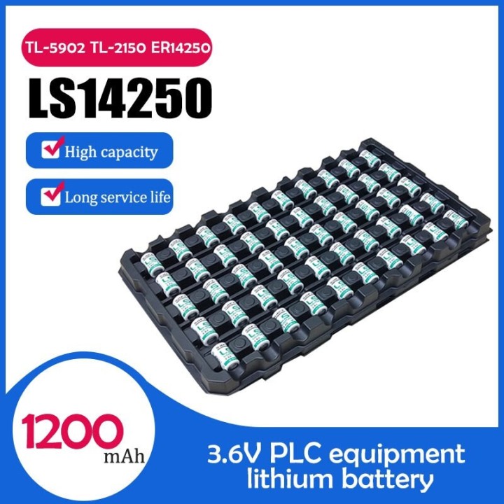 50 pcs ls14250 ls 14250 1 2aa lithium 3.6v battery new