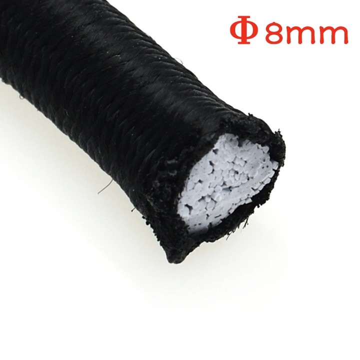 Cuerda elástica de goma alambre 8mm 10m co48 registro de puerta automática DFA 127 EN4 a ​​EN6