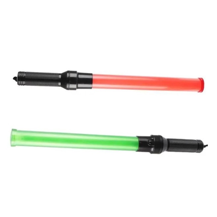Baton light rechargeable led green red Lighting traffic road airport train signaling