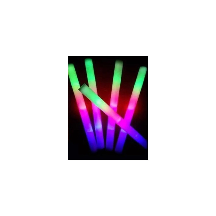 1 Colorful LED Light Stick RGB Tube Light 40cm Flashing Birthday Party Wedding Christmas