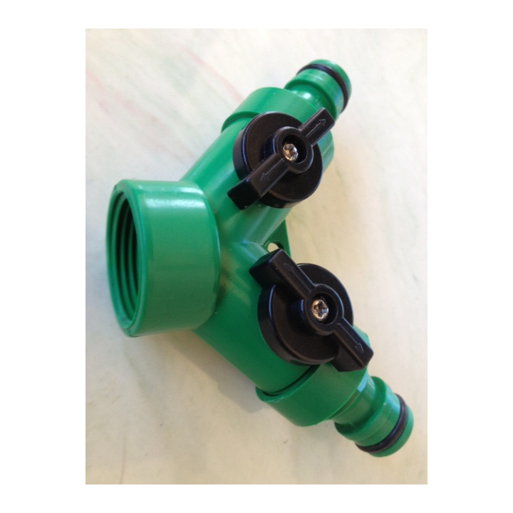 Gardena conexión rápida a presión conector de doble tramo de manguera hose8fr hose15fr hose23fr xhose - 3