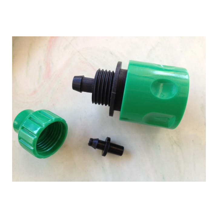 Gardena connettore a scatto rapido collegamento per tubo irrigazione gotta gotta jr  international - 1