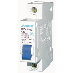 Solo polo monofásico DZ47-63 c10 disyuntor 10a schneider - 2