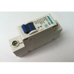 Solo polo monofásico DZ47-63 c10 disyuntor 10a schneider - 1
