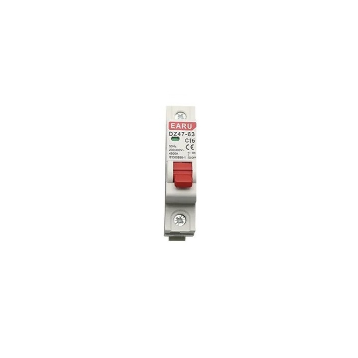 Disjoncteur monophasé unipolaire 10a c10 dz47-63