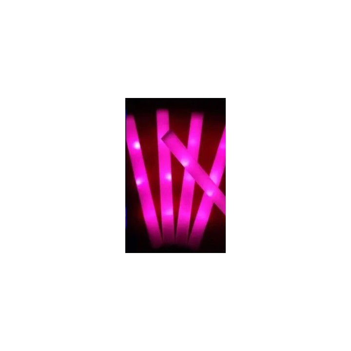 1 Colorful LED Light Stick pink Tube Light 40cm Flashing Birthday Party Wedding Christmas