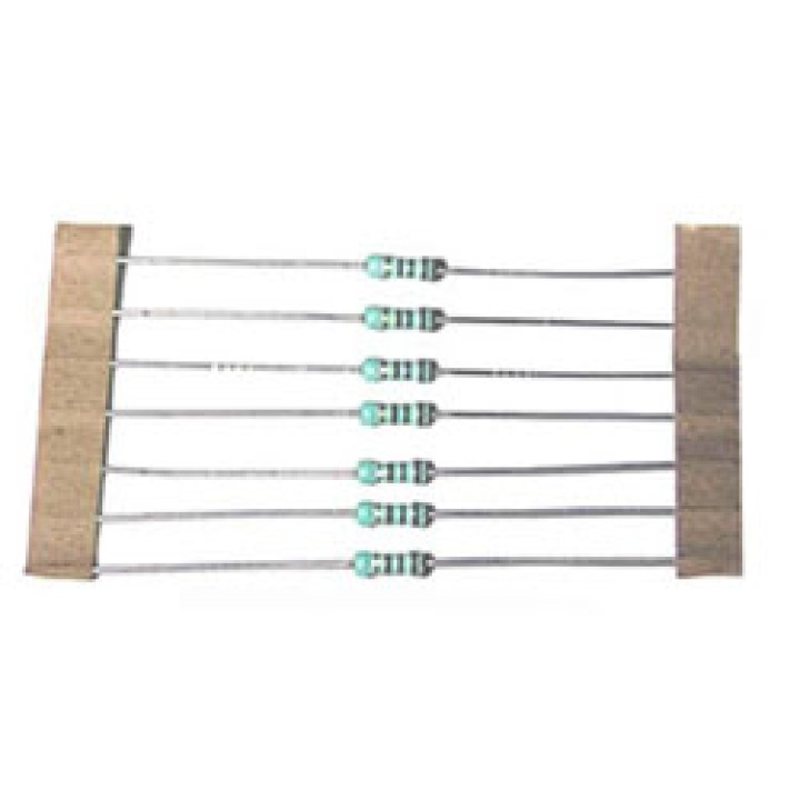 Pack of 100 metal resistors 1/2 w 470 ohms rem12470r-100 cen - 1